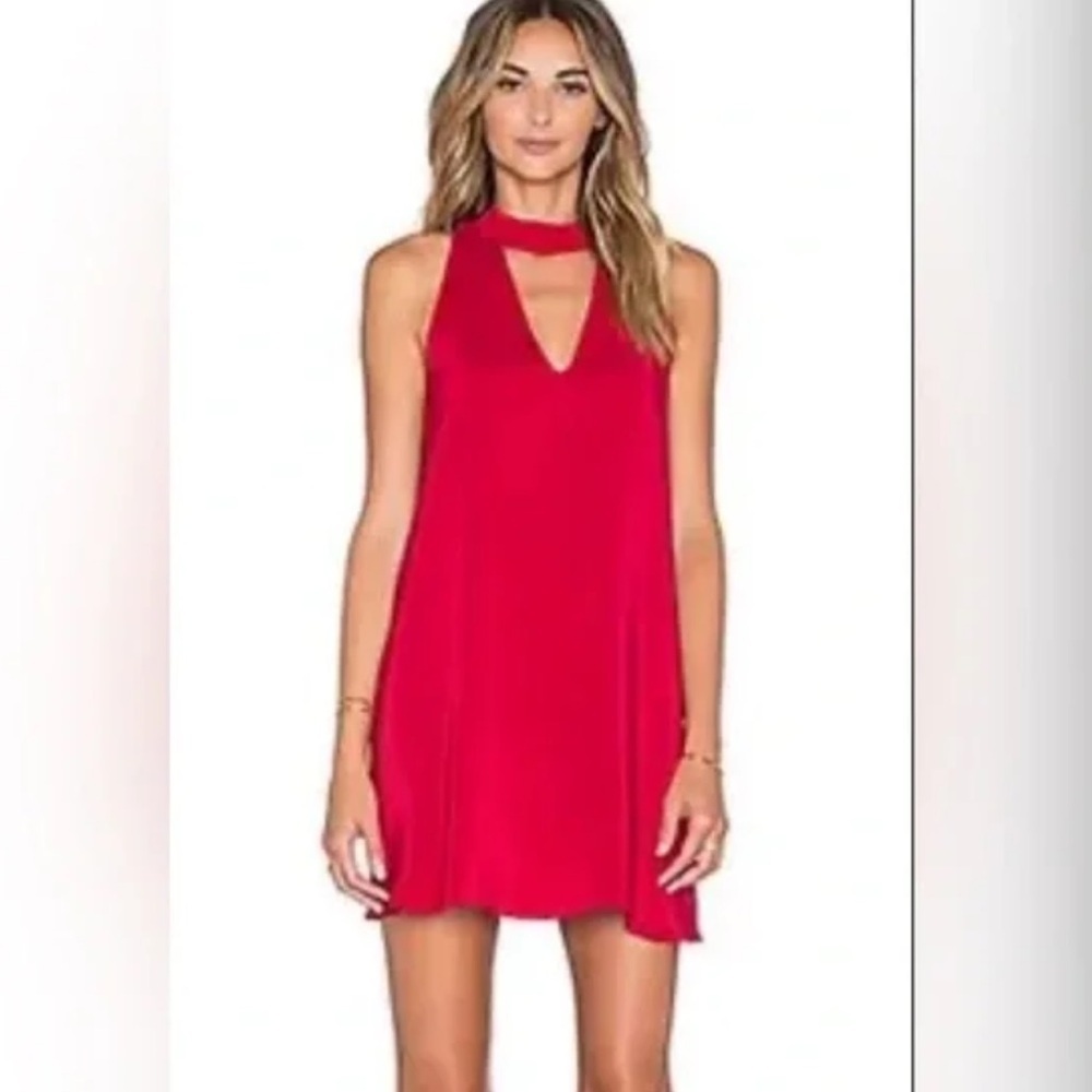 Lavender Brown -Strawberry Red-Keyhole Front Swing
Dress NWT-Sz XS-Timeless ❤️😍​